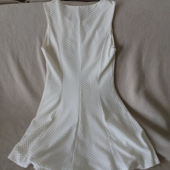 Fit and Flare Textured Dress - Picture 4 of 5